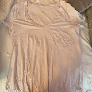 White lululemon v neck